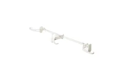 33" Cream White Adjustable Christmas Garland Hanger For Double Door Frames