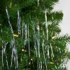 1000Ct Silver Tinsel Icicle Strands - 18" Christmas Decorations