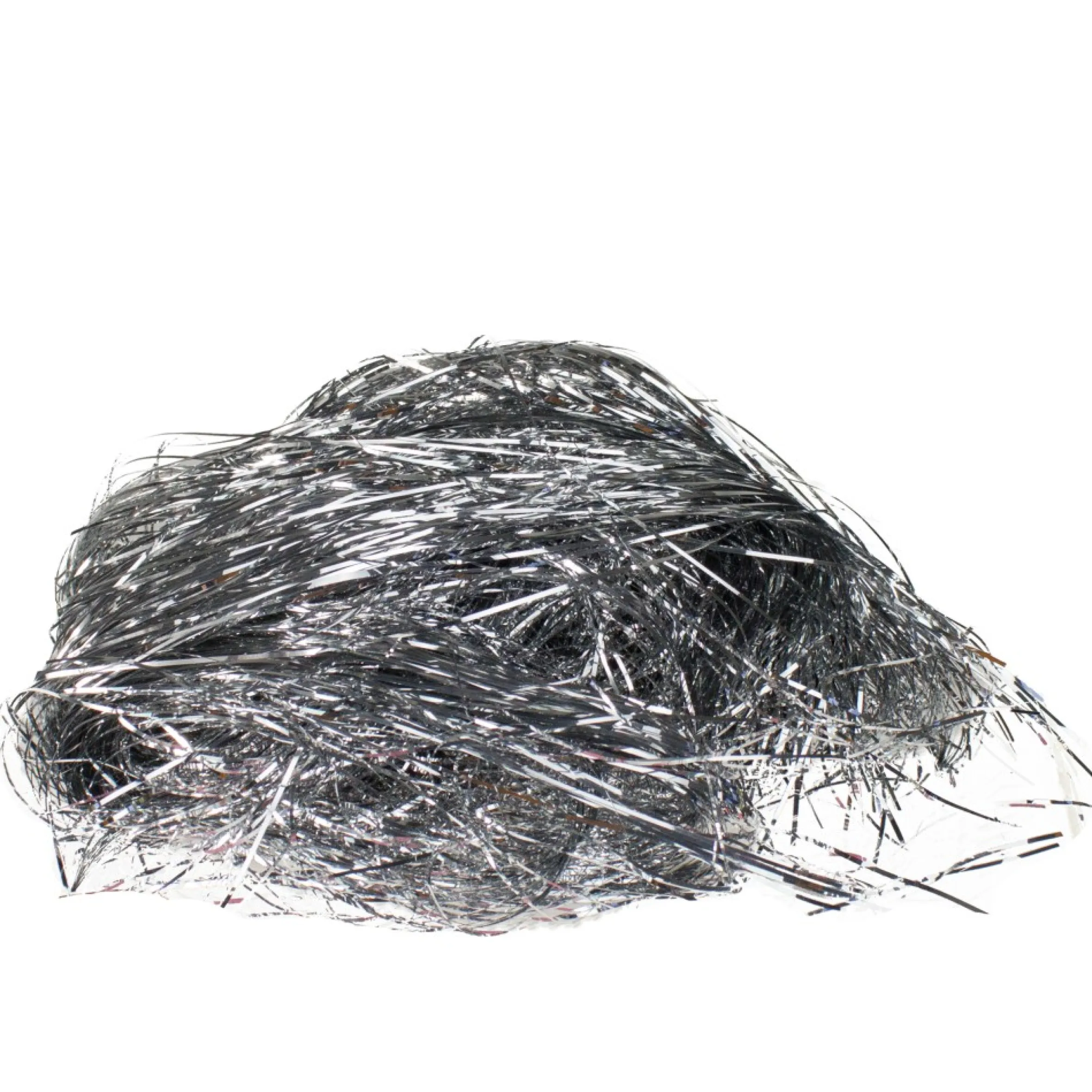 1000Ct Silver Tinsel Icicle Strands - 18" Christmas Decorations