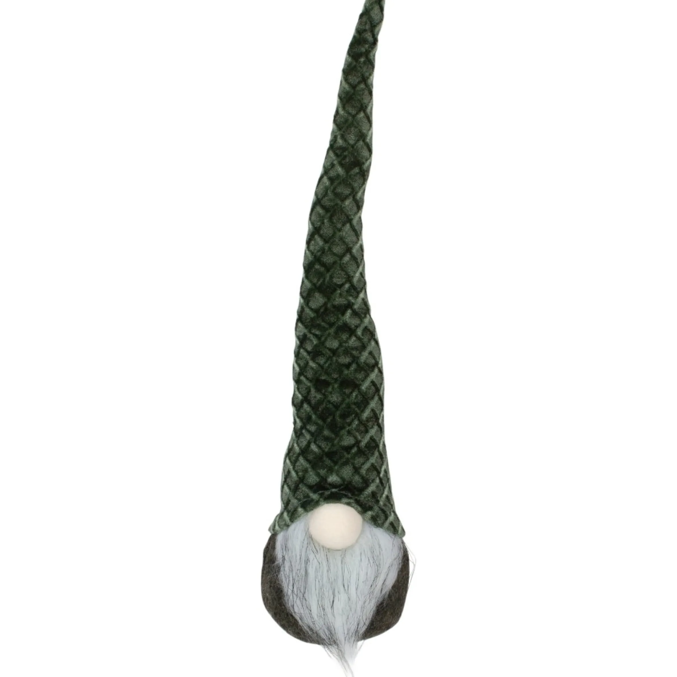 18" Dark Green Gnome Christmas Tabletop Decoration
