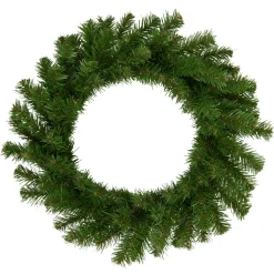 Deluxe Dorchester Pine Artificial Christmas Wreath, 18-Inch, Unlit