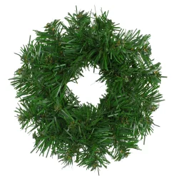 Deluxe Windsor Pine Artificial Christmas Wreath - 6-Inch, Unlit