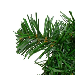 Deluxe Windsor Pine Artificial Christmas Wreath - 6-Inch, Unlit