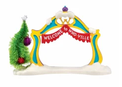 Department 56 Dr. Seuss The Grinch "Who-Ville Welcome Arch" Christmas Figurine #4043418