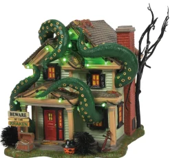 Department 56 Snow Village Halloween The Kraken House Lighted Building #6011436