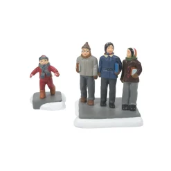 Dept 56 A Christmas Story C'Mon Guys Wait Up Christmas Figure