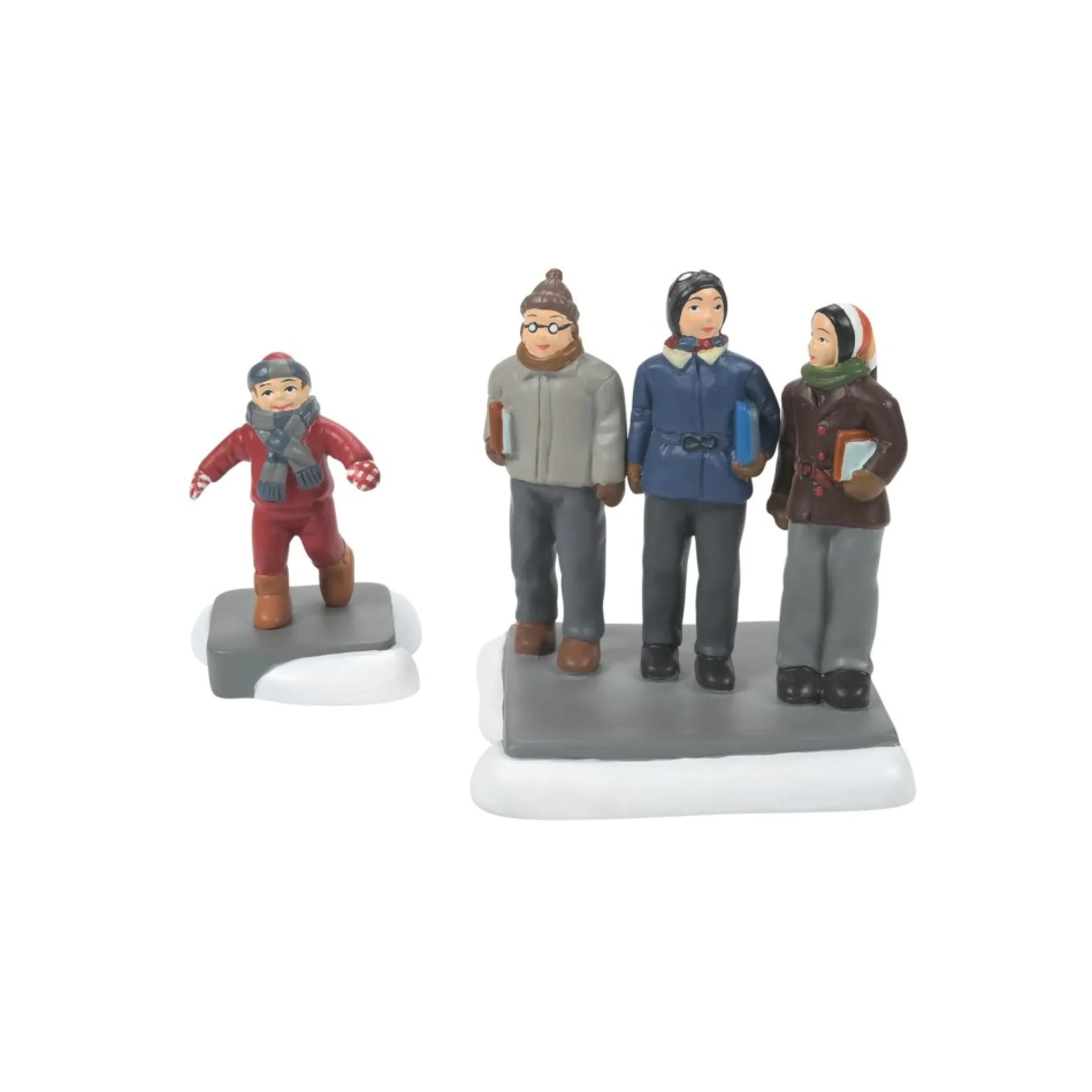 Dept 56 A Christmas Story C'Mon Guys Wait Up Christmas Figure