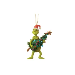 Dept 56 Jim Shore Grinch And Tree Christmas Ornament