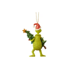 Dept 56 Jim Shore Grinch And Tree Christmas Ornament