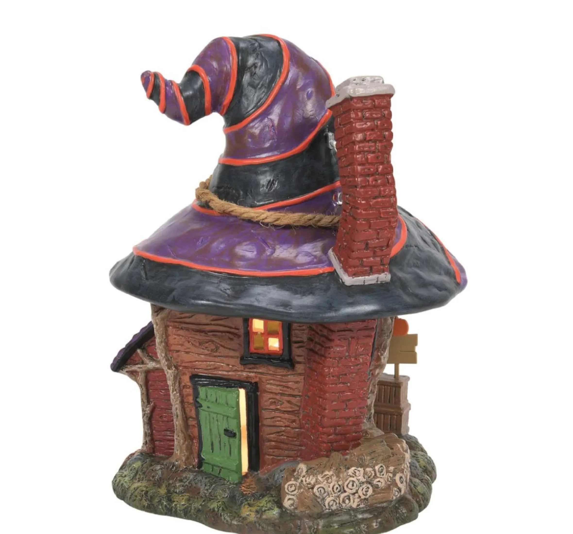 Dept. 56 Snow Village Halloween Trixie's Tricks & Treats Lighted Building #6011438