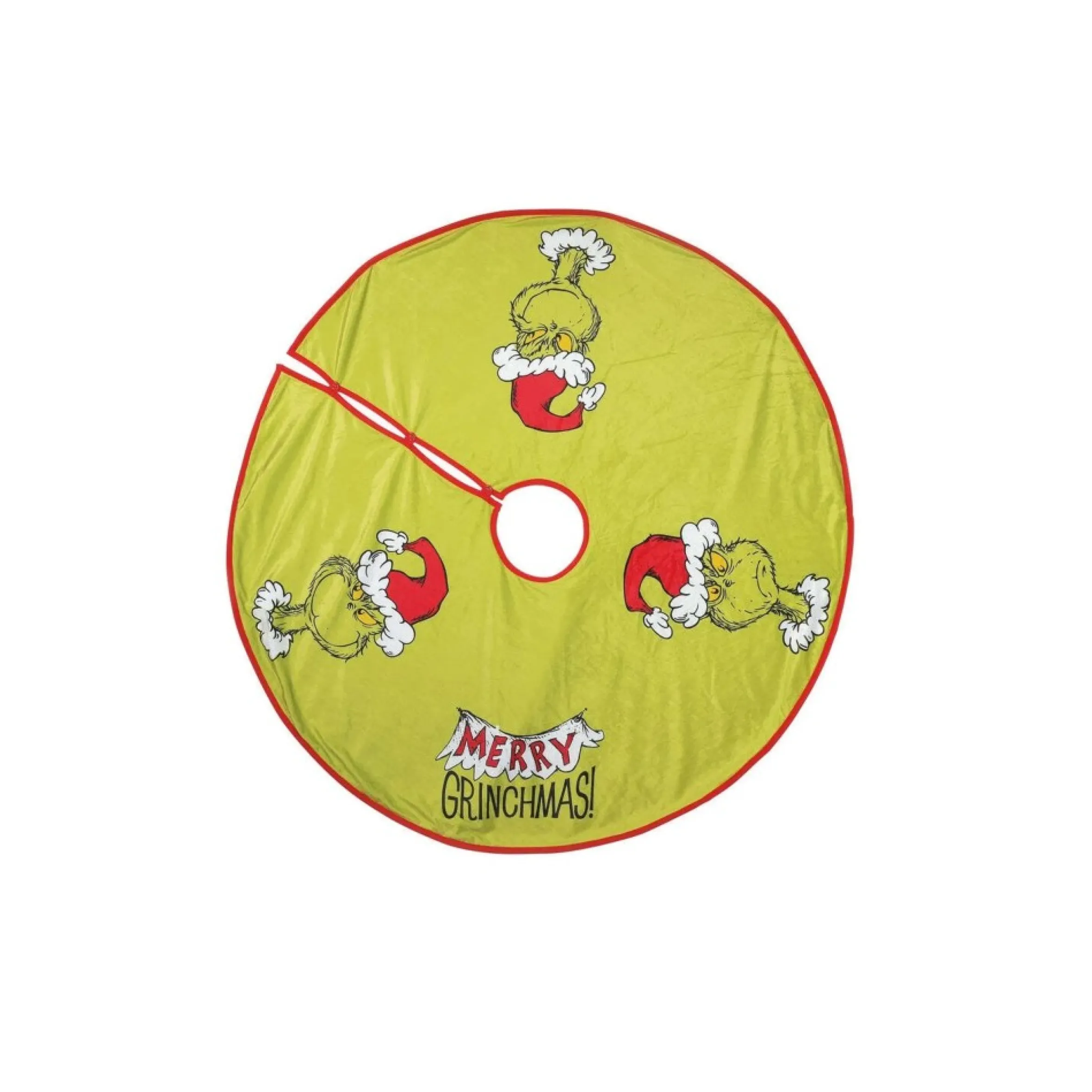 Enesco The Grinch Hooded Christmas Tree Skirt