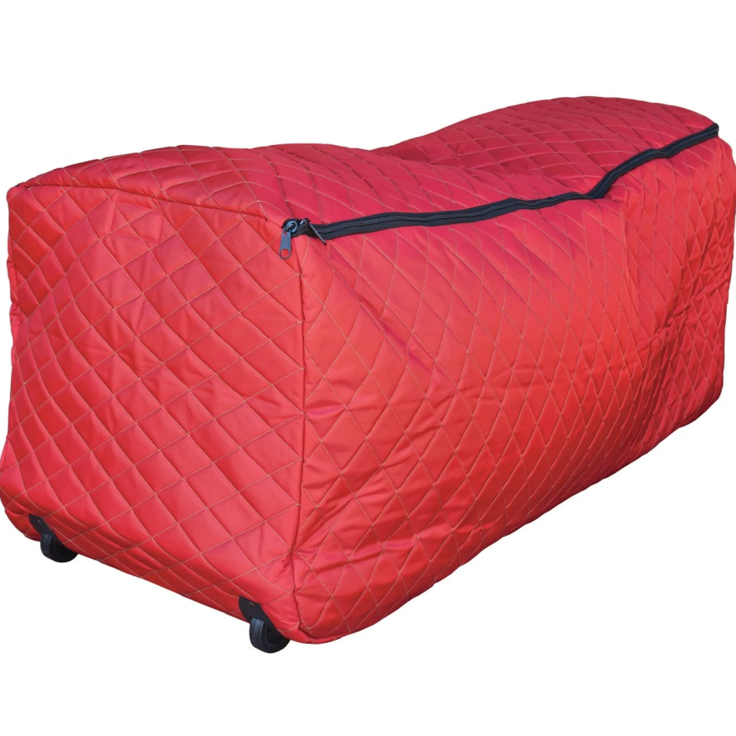 Expandable Quilted Rolling Christmas Tree Bag For Trees 9-12Ft