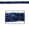 100' Festive Shiny Blue Gleam 'N Tinsel Holiday Garland - Unlit
