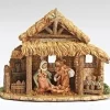 6.25" Fontanini Silent Night Musical Holy Family Christmas Nativity Scene