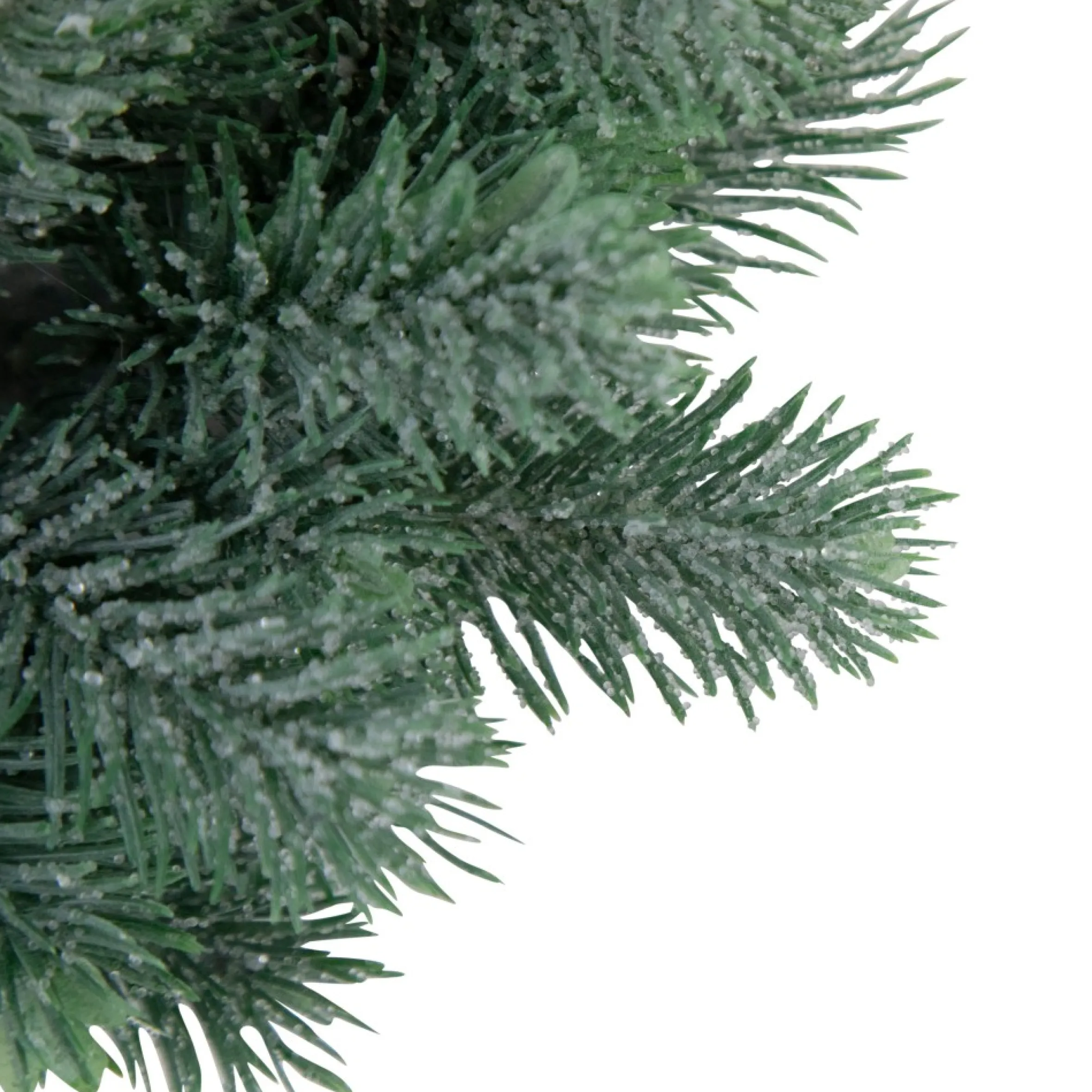 10" Frosted Pine Traditional Christmas Wreath