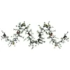 9.5' Frosted Pine With Pine Cones Artificial Christmas Garland - Unlit