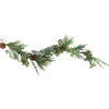 5Ft Blueberry Eucalyptus Pine Artificial Christmas Garland - Unlit