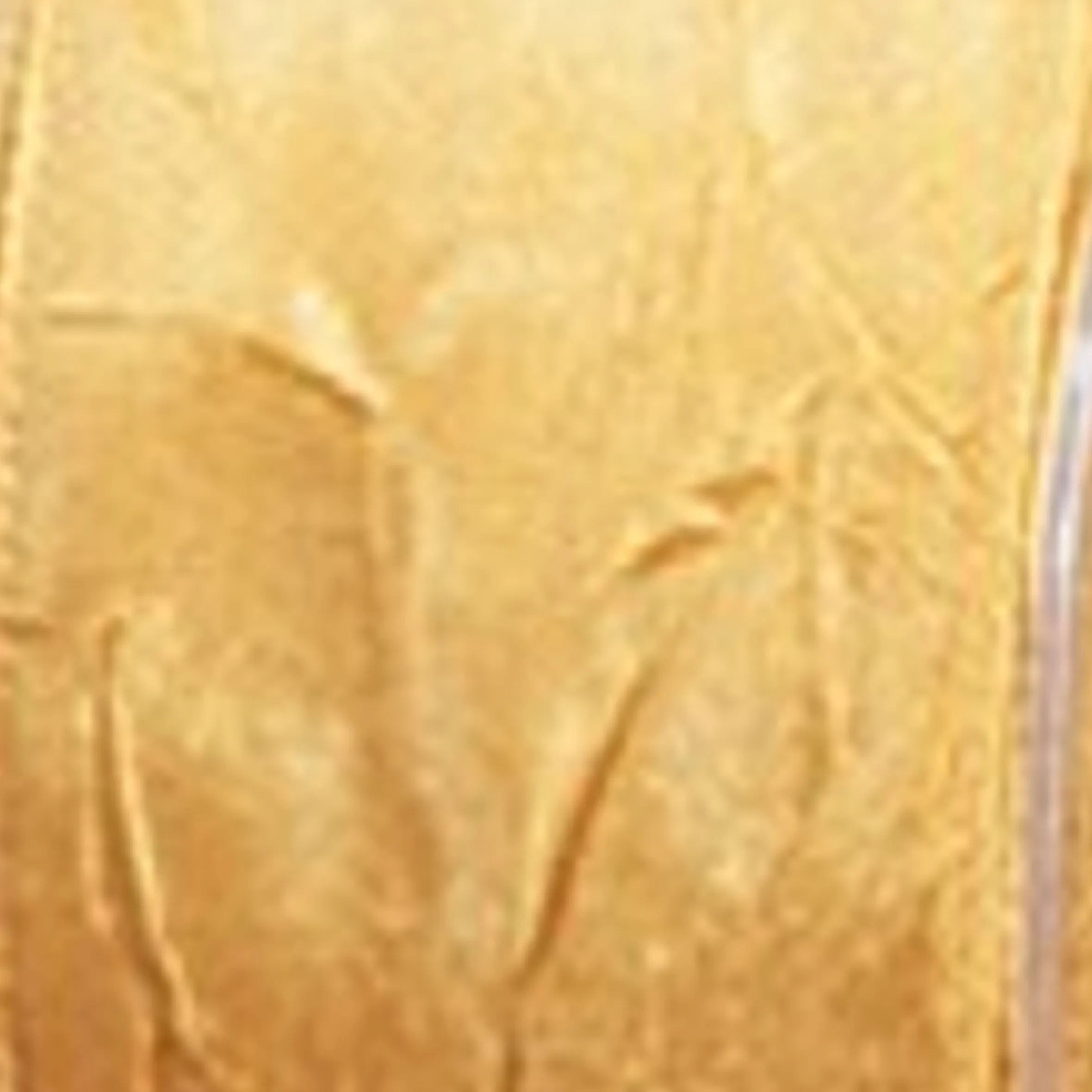 Gold Crinkled Satin Wired Craft Ribbon 3" X 27 Yards