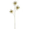 24" Gold Glittered And Shiny Starburst Artificial Christmas Spray
