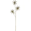 24" Gold Glittered Starburst Artificial Christmas Spray