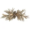 27" Gold Harvest Gilded Floral Swag, Unlit