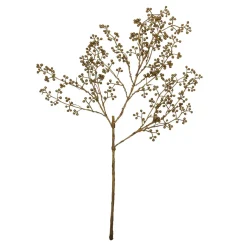 24" Gold Metallic Berry Artificial Christmas Spray