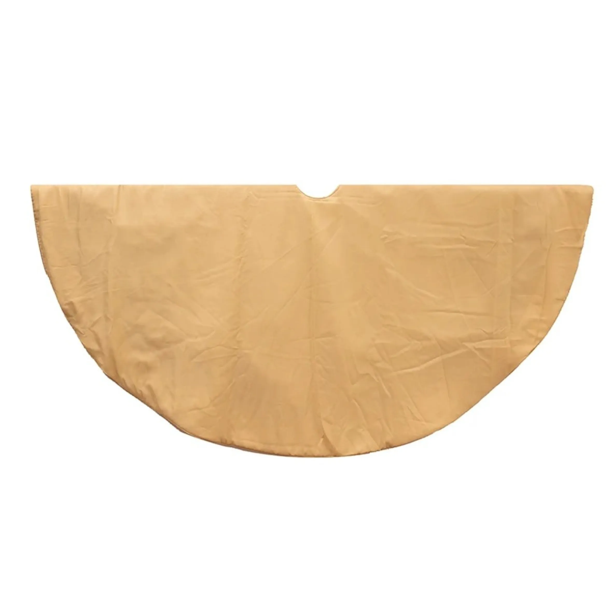 50" Gold Sinuous Sequin Christmas Tree Skirt