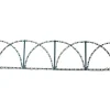 84.5'' Green And Clear Christmas Lights Outdoor Decor