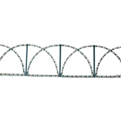 84.5'' Green And Clear Christmas Lights Outdoor Decor