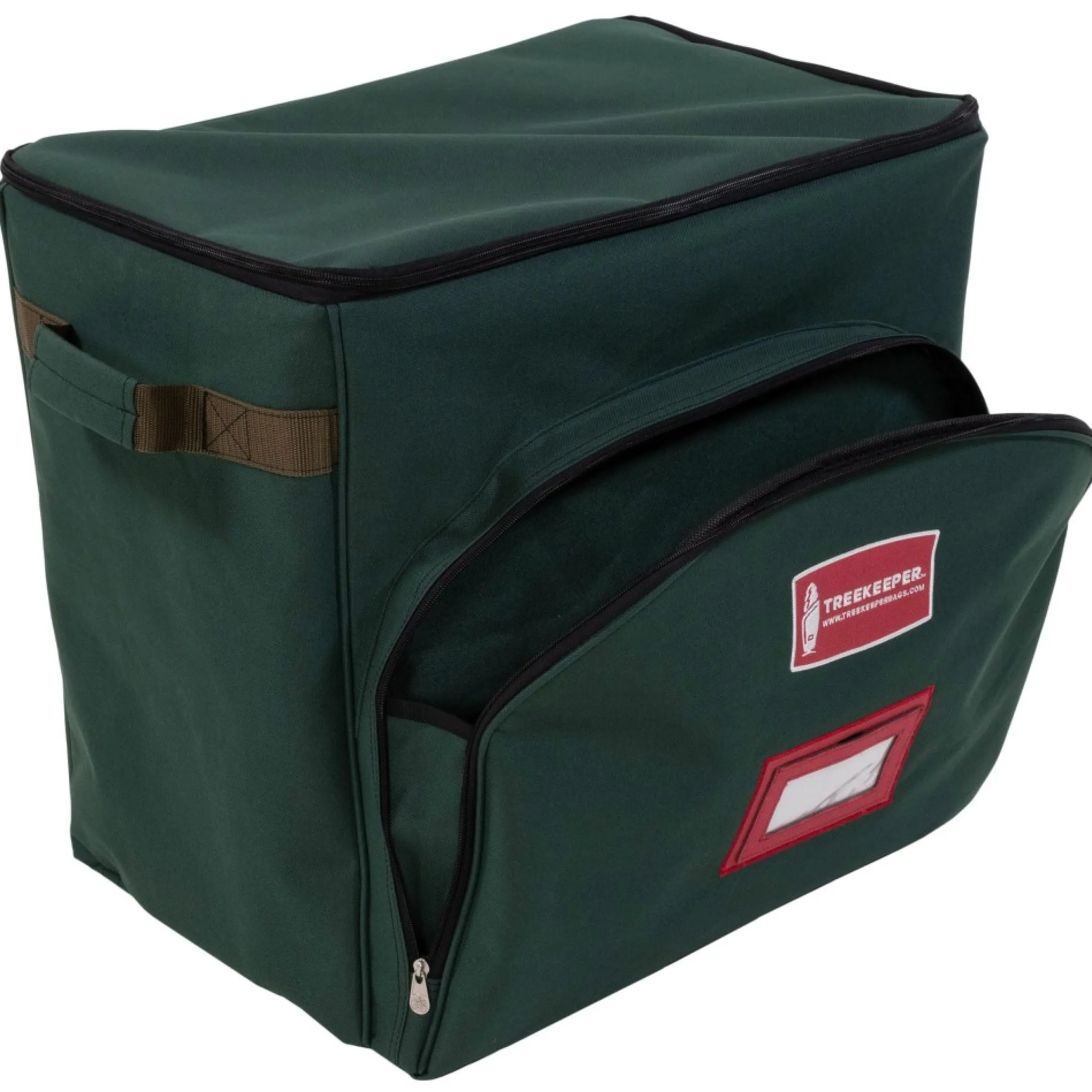 21.5" Green And Red Nutcracker Collectibles Storage Box