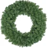 Green Colorado Spruce Artificial Christmas Wreath, 36-Inch, Unlit