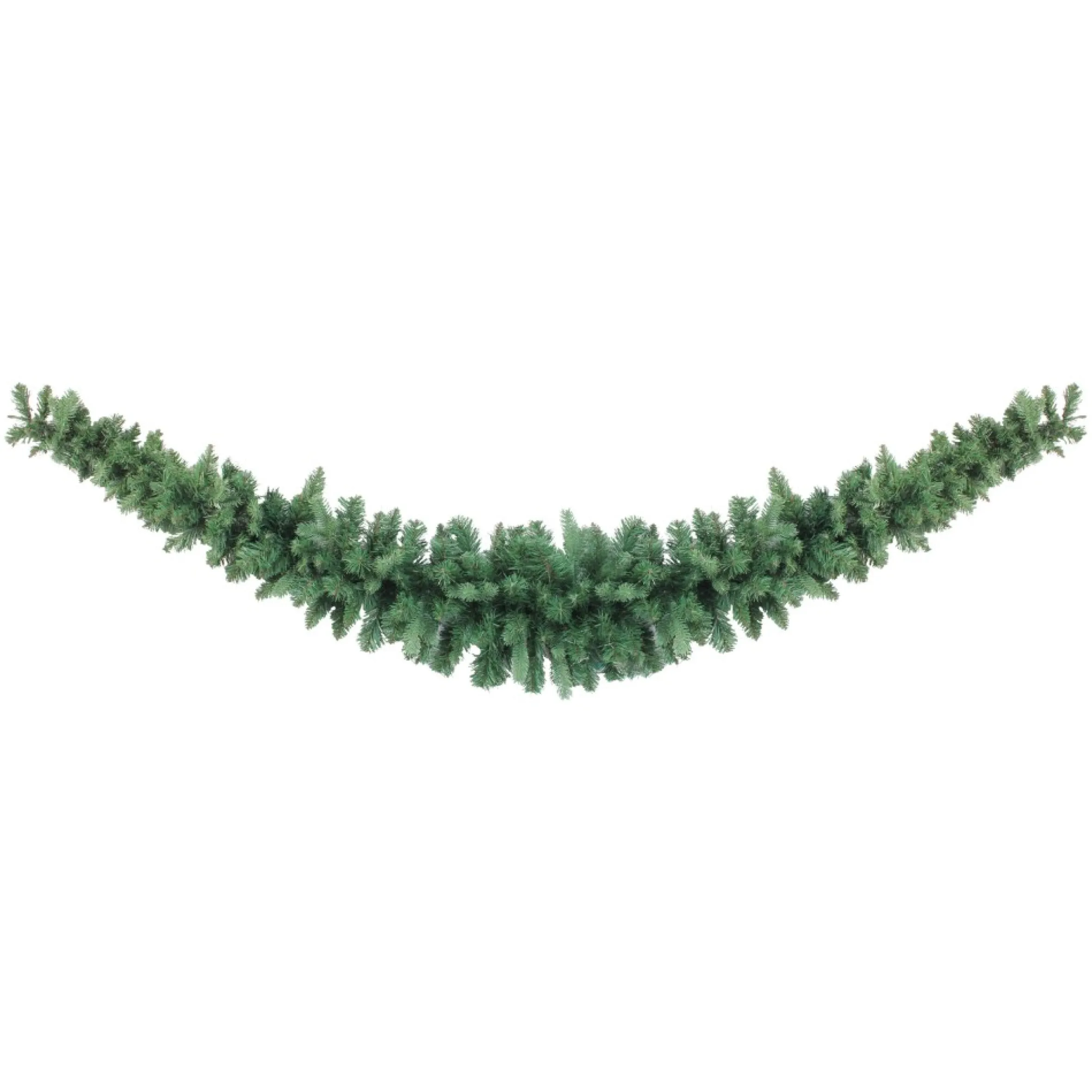 7' Green Coniferous Mixed Pine Artificial Christmas Swag - Unlit