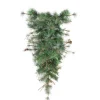 36" Green Country Mixed Pine Artificial Christmas Teardrop Swag - Unlit