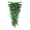 4' Greenery Hanging Christmas Teardrop Swag - Unlit