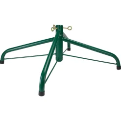 Green Foldable Artificial Christmas Tree Stand- For Trees Up To 9' Tall