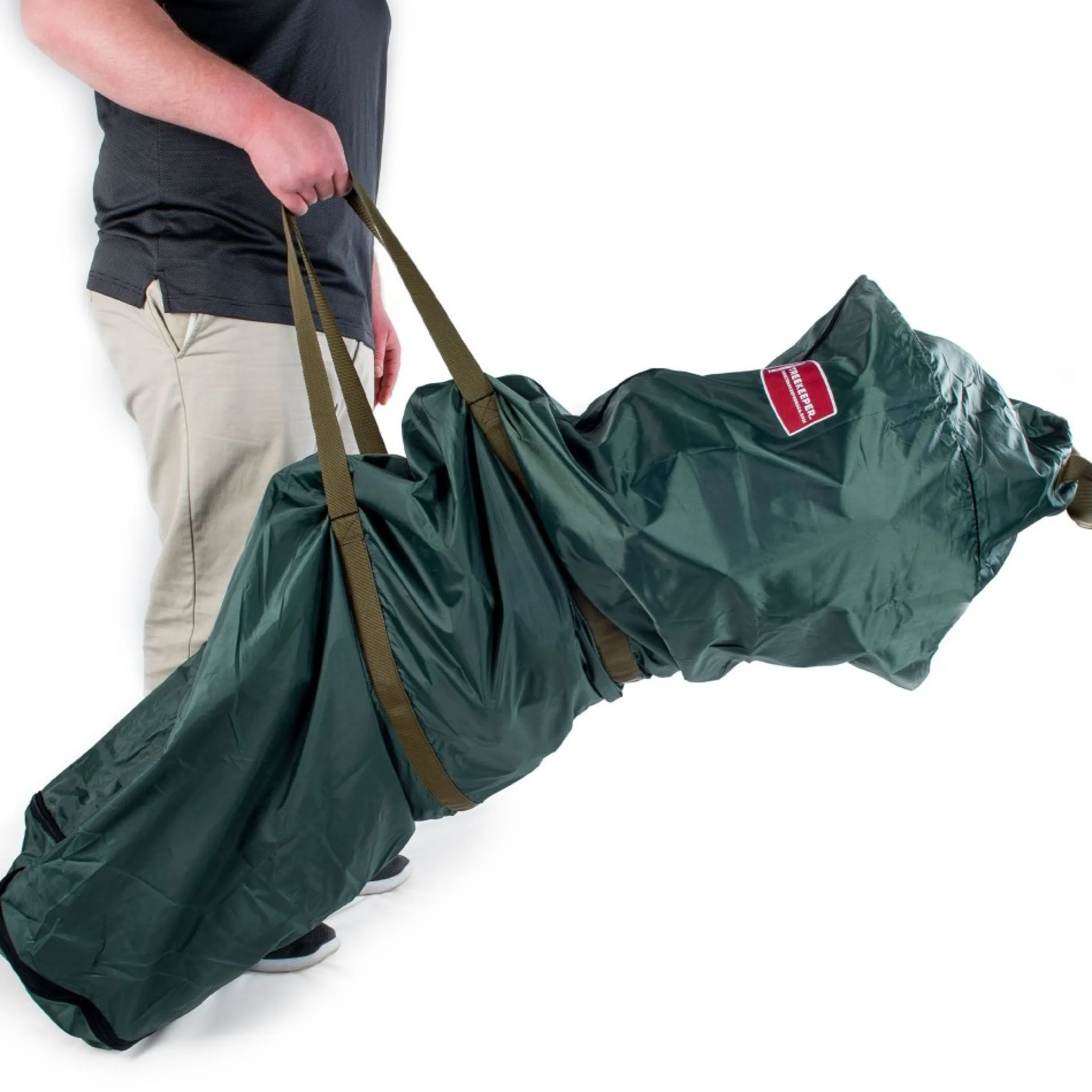 65" Green Foyer Christmas Tree Storage Bag