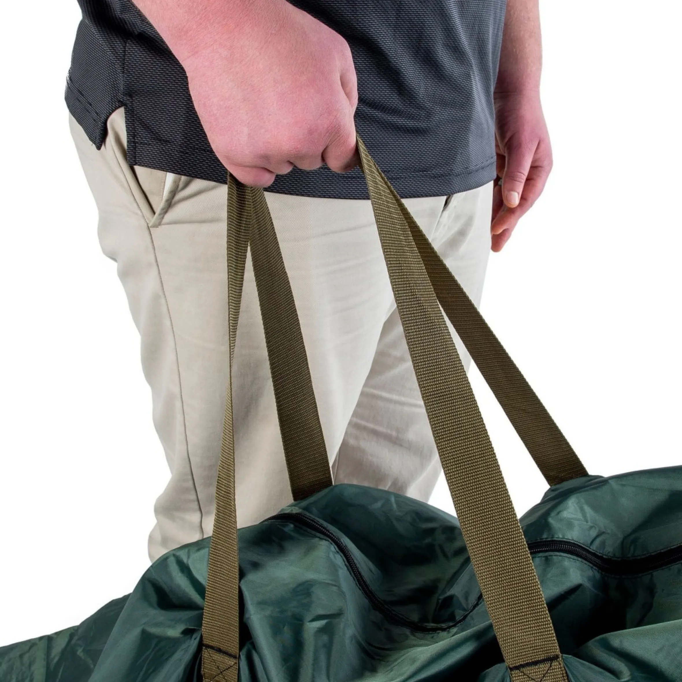 65" Green Foyer Christmas Tree Storage Bag