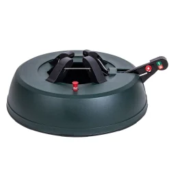14" Green Live Christmas Tree Stand - For Trees Up To 8Ft Tall