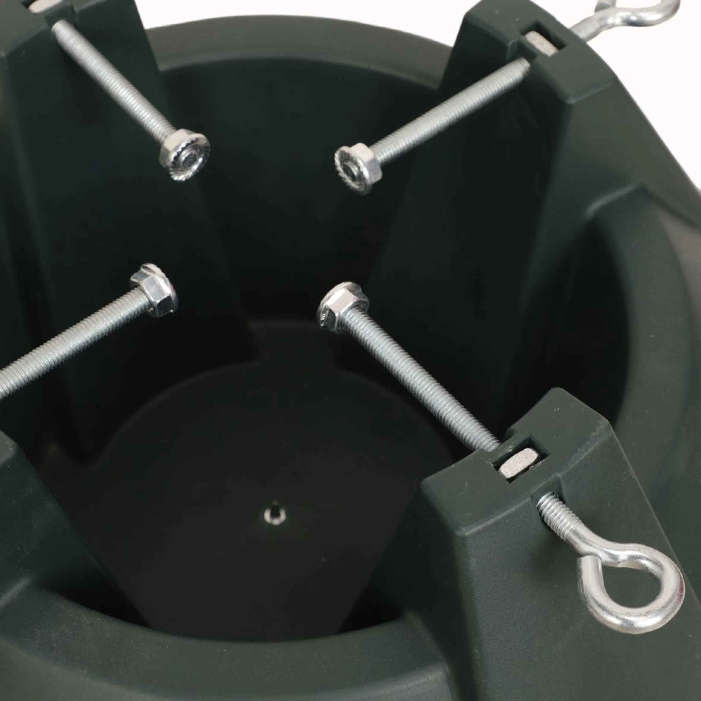 14.75" Green Live Christmas Tree Stand - For Trees Up To 6Ft Tall