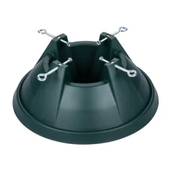 19" Green Live Christmas Tree Stand - For Trees Up To 8Ft Tall