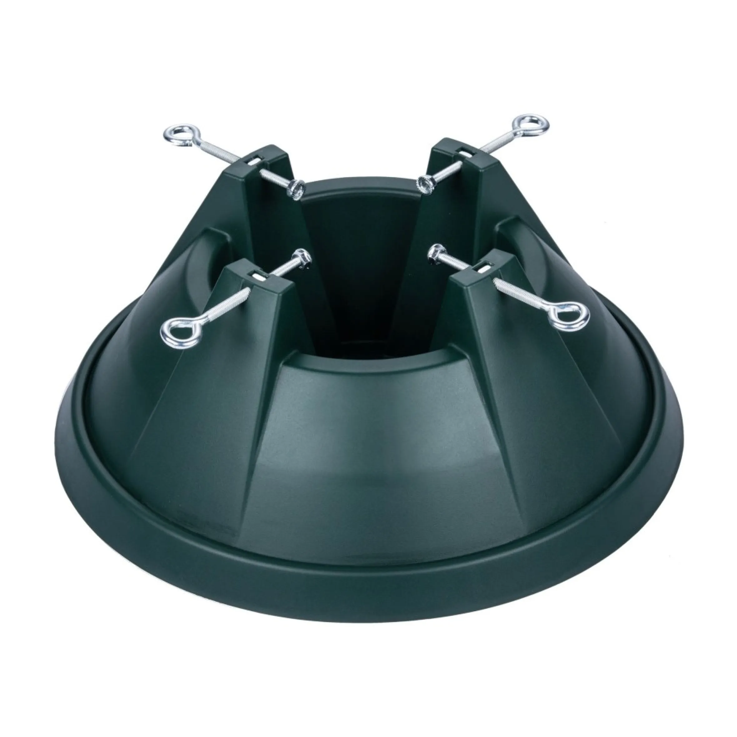 19" Green Live Christmas Tree Stand - For Trees Up To 8Ft Tall
