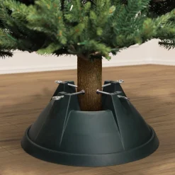 19" Green Live Christmas Tree Stand - For Trees Up To 8Ft Tall
