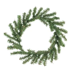 Green Mini Pine Artificial Christmas Wreath - 10-Inch, Unlit
