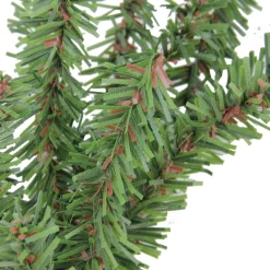 Green Mini Pine Artificial Christmas Wreath - 10-Inch, Unlit