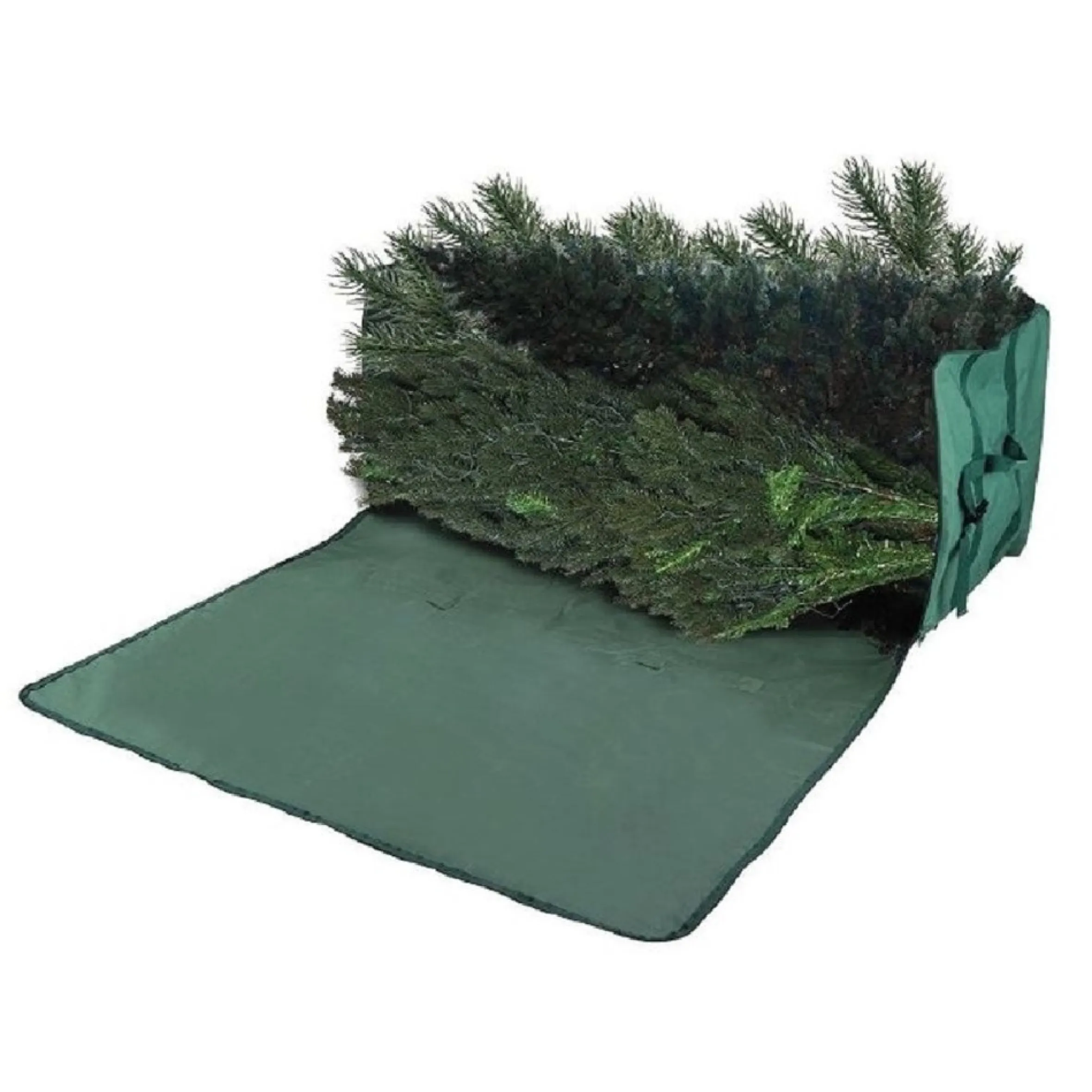 56" Green Nylon Christmas Tree Storage Bag