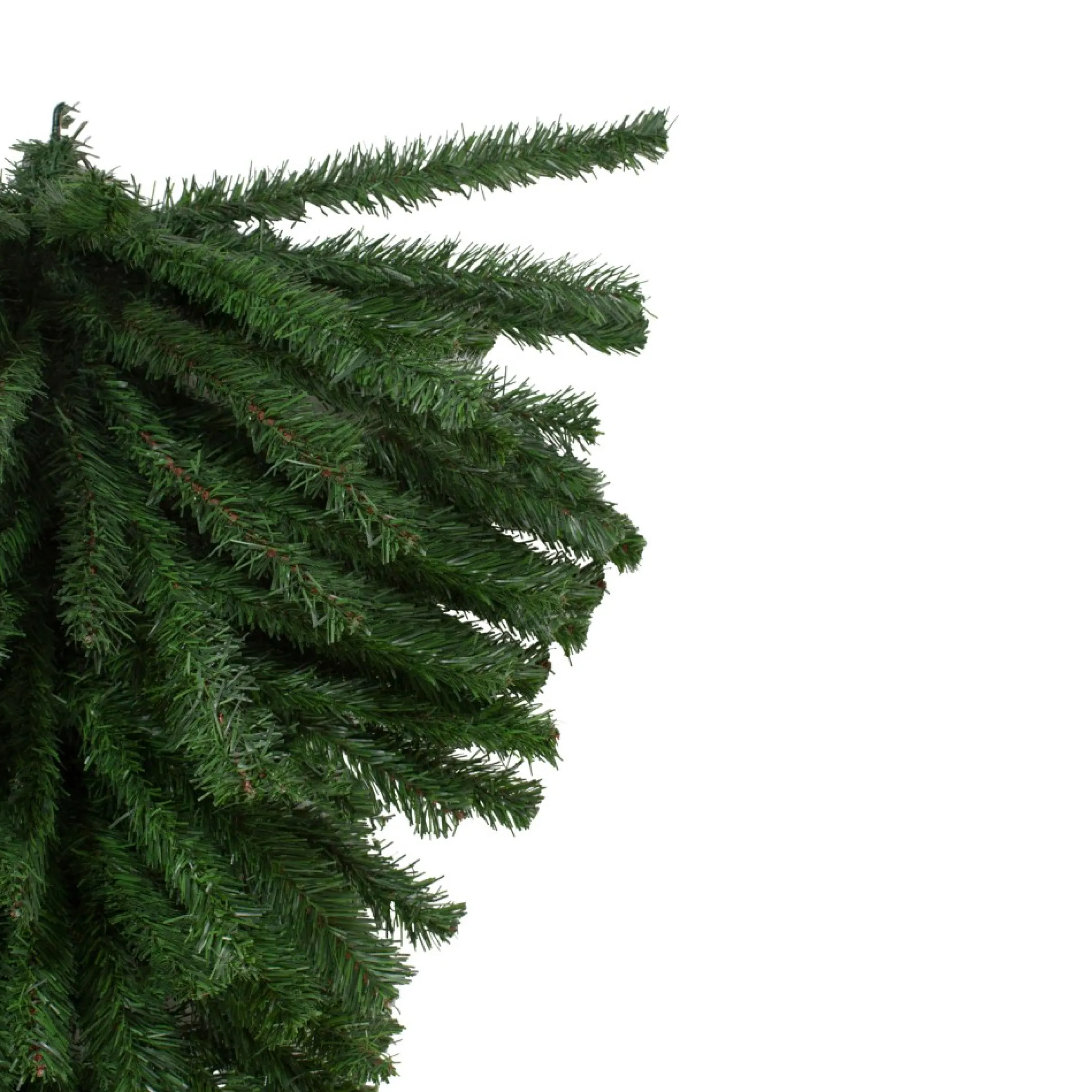 54" Green Pine Artificial Christmas Teardrop Swag - Unlit