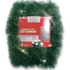 18' Green Pre-Lit Led Battery Operated Sparkling Artificial Christmas Garland