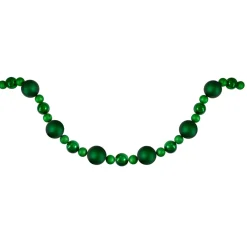 6' Green Shatterproof Ball Artificial Christmas Garland - Unlit