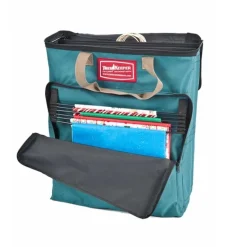 22" Green Tissue And Gift Wrapping Paper Christmas Storage Bag