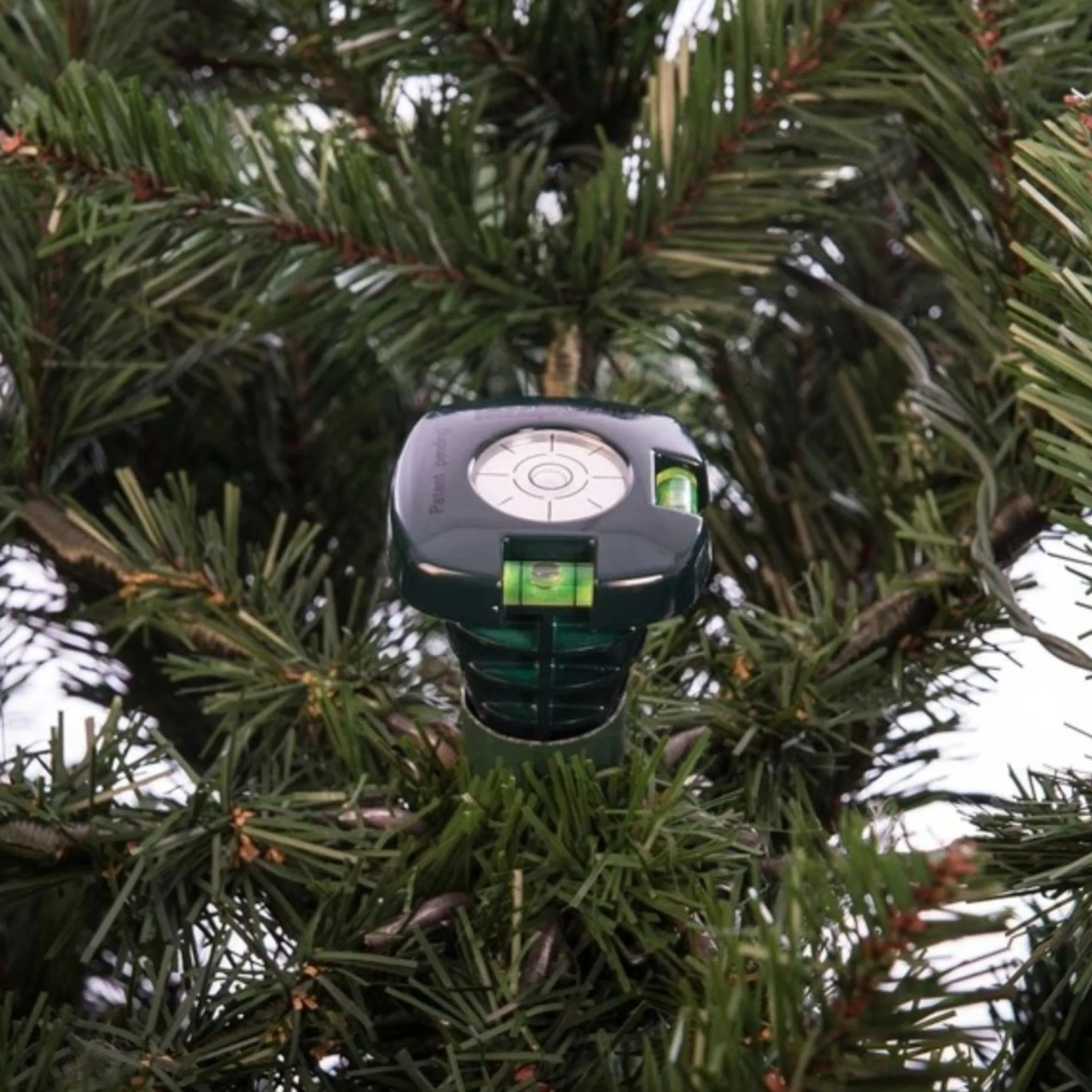 3.75" Green Tree Leveler All-In-One Leveling Tool For Artificial Christmas Trees